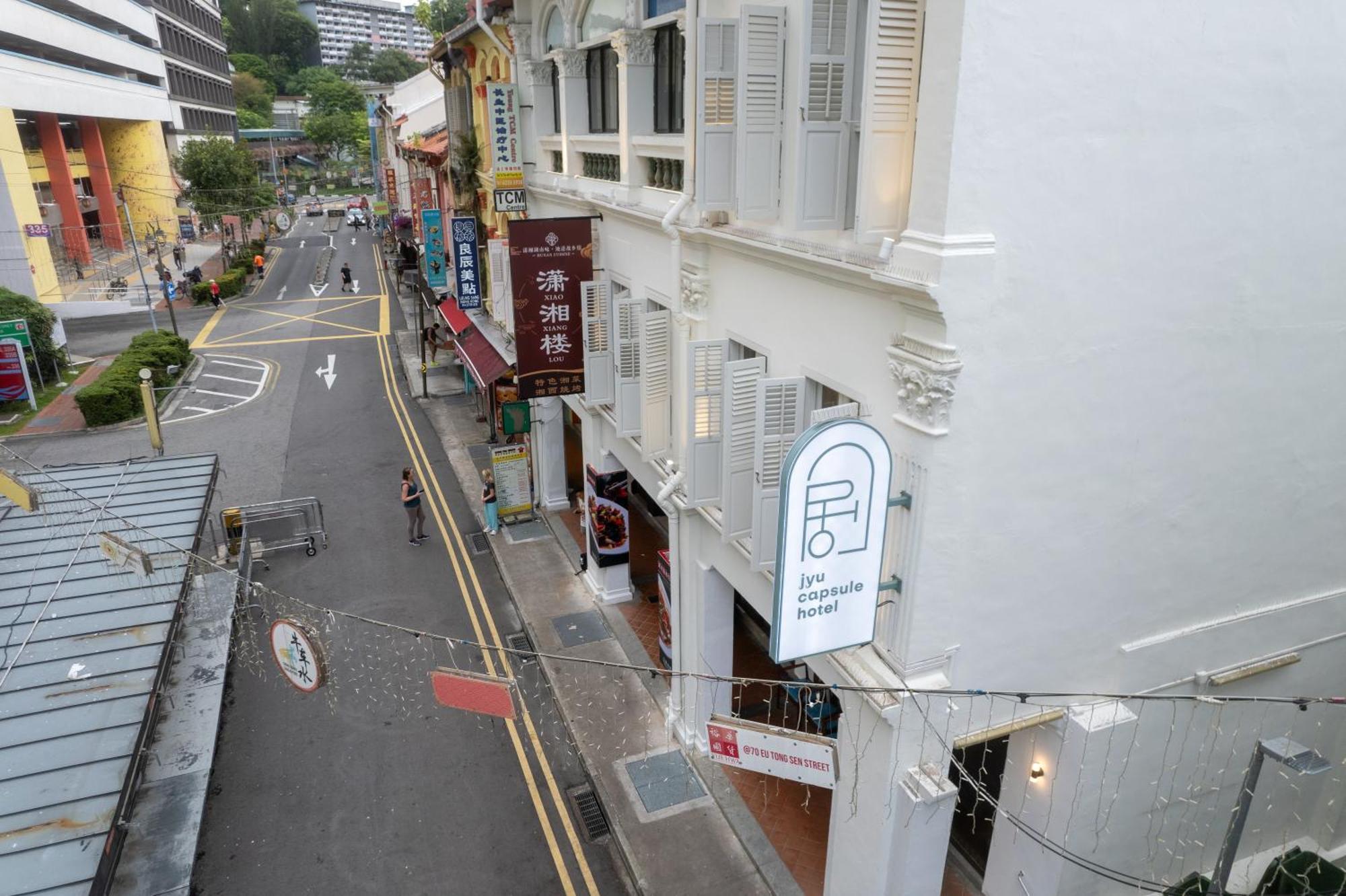 Jyu Capsule Hotel Singapore Eksteriør bilde