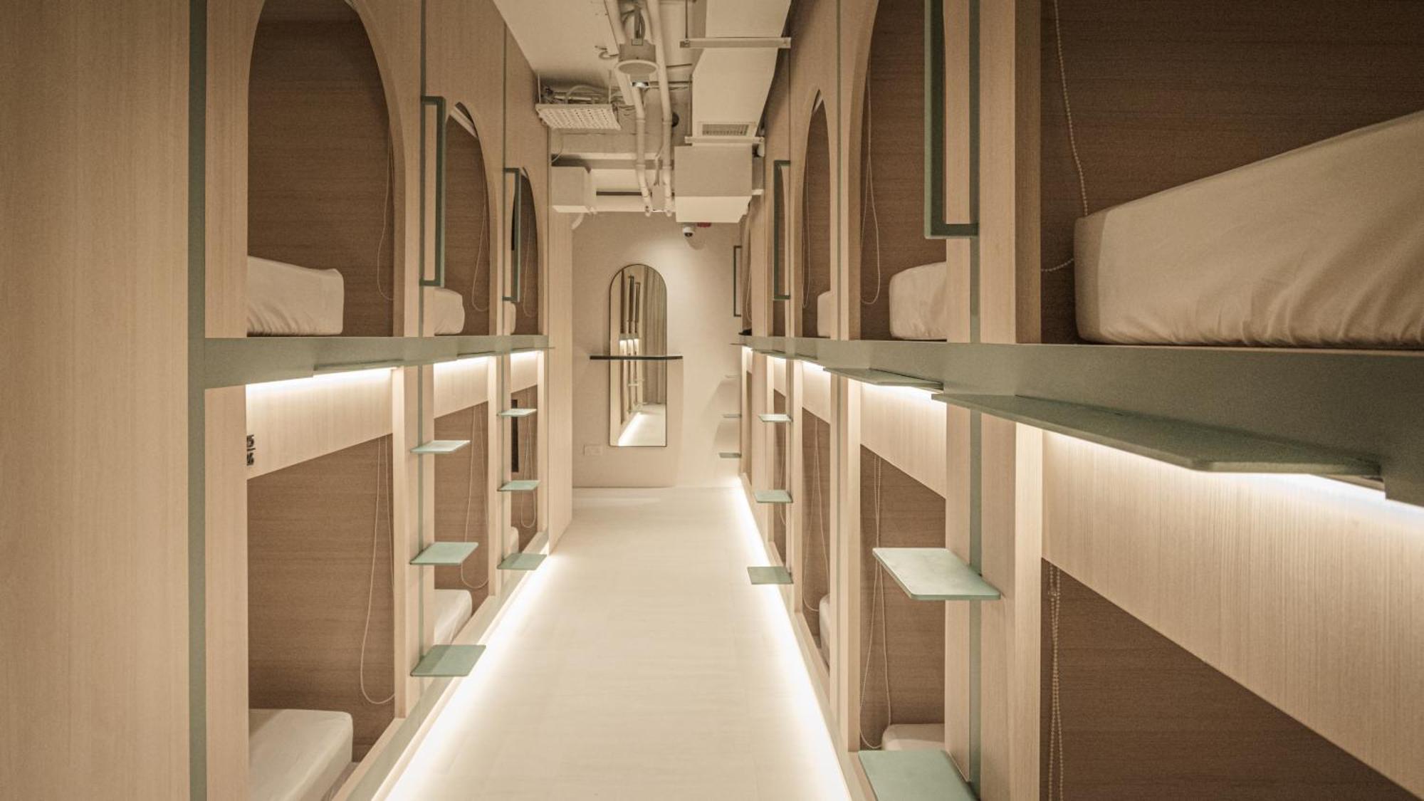 Jyu Capsule Hotel Singapore Rom bilde
